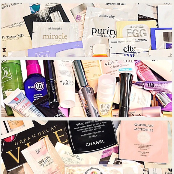 MYSTERY BOX OF SAMPLES:  HAIR, SKIN AND MAKEUP! - Picture 2 of 2